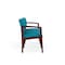 Lesro 3 Seat Tandem Seating W/ No Center Arms, 65 in W 26 in L 31.5 in H, Lenox Series LW3101 - alternate 1